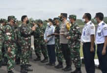 Pjs Bupati Way Kanan Sambut Kunjungan KASAD dan Hadiri Puncak Latihan Ancab Kartika Yudha