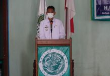 Pjs. Bupati Lamteng Hadiri Pelantikan Pengurus Kecamatan MUI