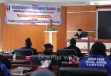 Bupati Way Kanan Hadiri Penandatanganan Nota Kesepahaman dan Pemanfaatan Inovasi ‘SIAP SETARA’