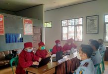 Cegah Kluster Lapas, Sebanyak 30 Pegawai Lapas Way Kanan Ikuti Vaksinasi Covid-19 Dosis Pertama