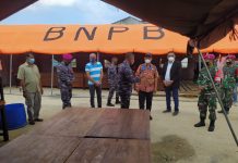 Anggota DPR RI Komisi I Mukhlis Basri Apresiasi Dapur Umum Brigif 4 Marinir/BS Lampung