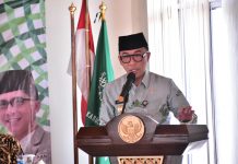 Bupati Way Kanan Hadiri Konfercab NU Kabupaten Way Kanan Ke-5