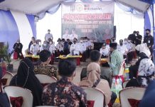 Bupati Way Kanan Hadiri Acara Peresmian Penanaman Perdana Kelapa Sawit Program PSR