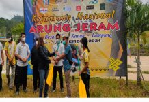 Kabupaten Way Kanan Tuan Rumah Pelaksanaan Kejurnas Arung Jeram Tahun 2021