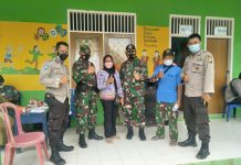 Warga Baradatu Way Kanan Antusias Ikuti Vaksin