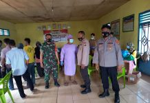 Sukseskan Program Pemerintah, Kapolsek Ajak Warga Ikuti Vaksinasi di Way Kanan