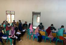 Polres Way Kanan Gelar Vaksinasi di Kampung Sri Rejeki