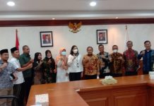 Rombongan DPRD Lamtim Konsultasi ke Kementrian Sosial Terkait Bantuan Kemenkes RI