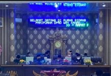 DPRD Way Kanan Gelar Sidang Paripurna Pengesahan Raperda Pertanggungjawaban APBD Tahun 2021