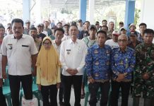 Wabup Way Kanan Hadiri Acara Gerakan Pengendalian Hama Tikus dan Penyakit LSD di Bahuga