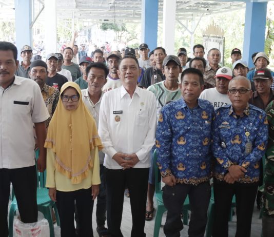 Wabup Way Kanan Hadiri Acara Gerakan Pengendalian Hama Tikus dan Penyakit LSD di Bahuga