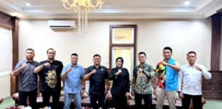 KONI Way Kanan Audiensi dengan Bupati, Bahas Persiapan Porprov Lampung