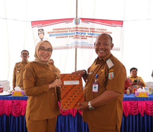 Sambutan Bupati Way Kanan pada Musrenbang Bumi Agung, Tekankan 5 Prioritas Pembangunan