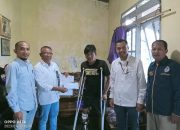 Salurkan Bantuan Untuk Korban Laka Rel Kereta,  DPP KAMPUD Apresiasi PT. Bukit Asam Tbk Unit Pelabuhan Tarahan