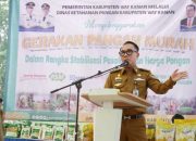 Bupati Hadiri Kegiatan  Gerakan Pangan Murah