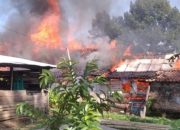 Rumah Wasdi di Kampung Siduarjo Ludes Dilalap Sijago Merah