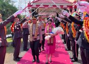 Upacara Welcome and Farewell Parade, Kapolres Way Kanan Doakan AKBP Pratomo Lebih Sukses Berkah Dan Barokah