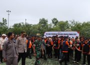 Kapolres Way Kanan Hadiri Apel Siaga Pengawasan Pemilihan Serentak Tahun 2024