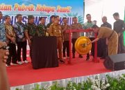 Bupati Way Kanan Adipati Surya Resmikan Pabrik Sawit PT PSM Karang Umpu