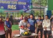 Bupati Way Kanan Raden Adipati Surya Resmikan Indoor Tenis RAS