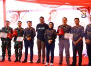 Peringati Hari Bhayangkara ke-79, Bupati Way Kanan Hadiri Lomba Menembak Polres Way Kanan